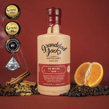Indlæs billede til gallerivisning Granddad Jacks 65 miles Navy Strenght Dry Gin 75cl.
