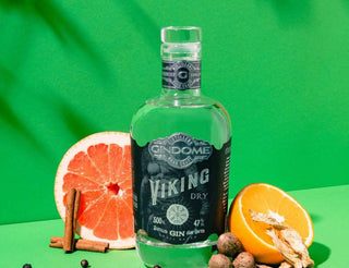 Gindome Viking Dry Gin – Prisvindende Small Batch Gin til den Moderne Opdagelsesrejsende (47%)