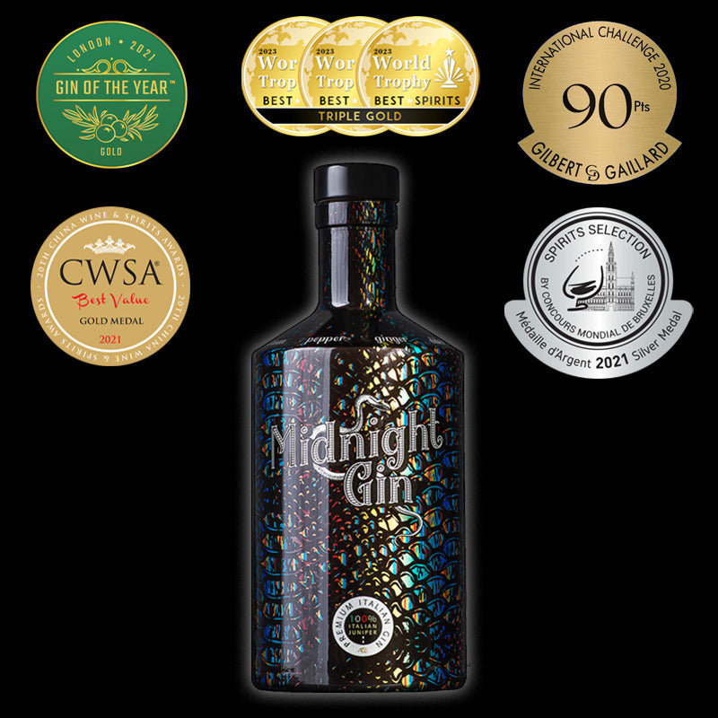 Midnight Dry Gin 5 cl.