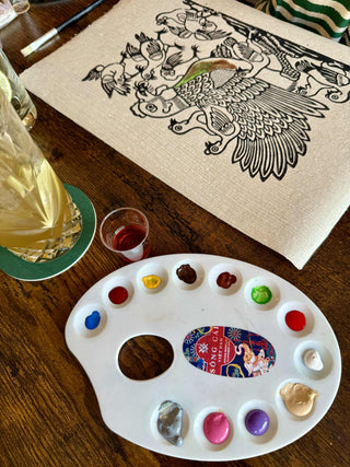 Sip &amp; Paint – Vietnamese Art &amp; Cocktails with Sông Cái - Thursday, February 5 | 🕕 6:00 PM