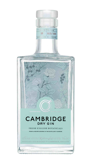 Cambridge Dry Gin 70 cl (42%) – prisvindende gin med botanicals fra engelsk natur