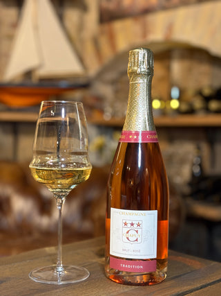 Champagne Chapuy Brut Rosé Tradition rosé champagne fra Côte des Blancs