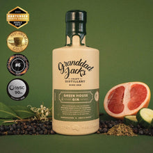 Indlæs billede til gallerivisning Granddad Jacks Green House Dry Gin 75cl.
