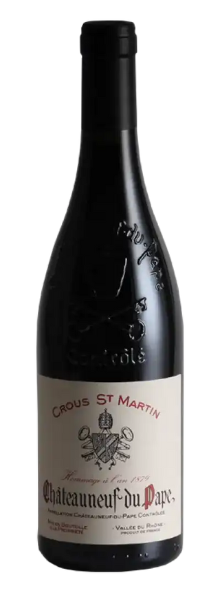 2022 Châteauneuf-du-Pape – Crous Saint Martin (Grenache, Syrah, Mourvèdre)