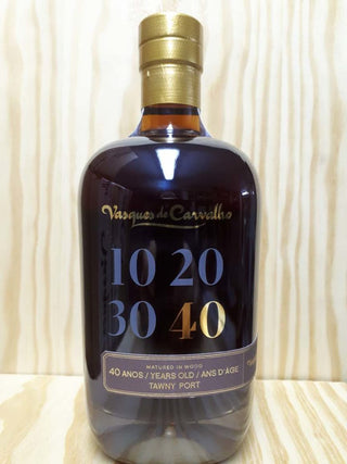 Vasques de Carvalho 40 års Tawny Port – Ekstrem dybde, old-vine kompleksitet & luksus (20%)