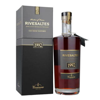1992 Rivesaltes Vintage – 21 års fadlagret sødvin med tørret frugt, ristede noter & enorm længde (20%)