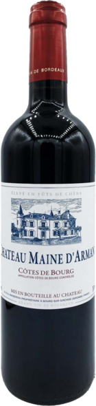 2019 Château Maine d'Arman Rouge – Côtes de Bourg (Bordeaux Blend)