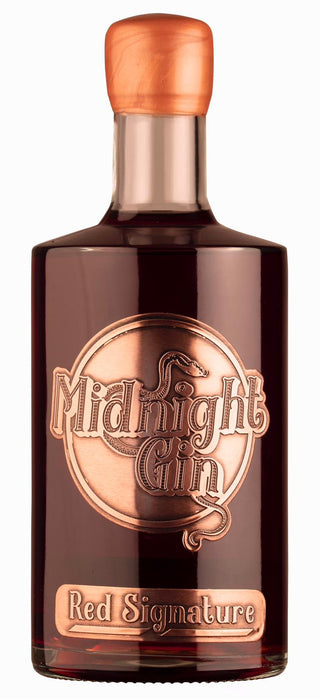 Midnight Gin - Red Signature Limited Edition i lækker trækasse/Gaveæske