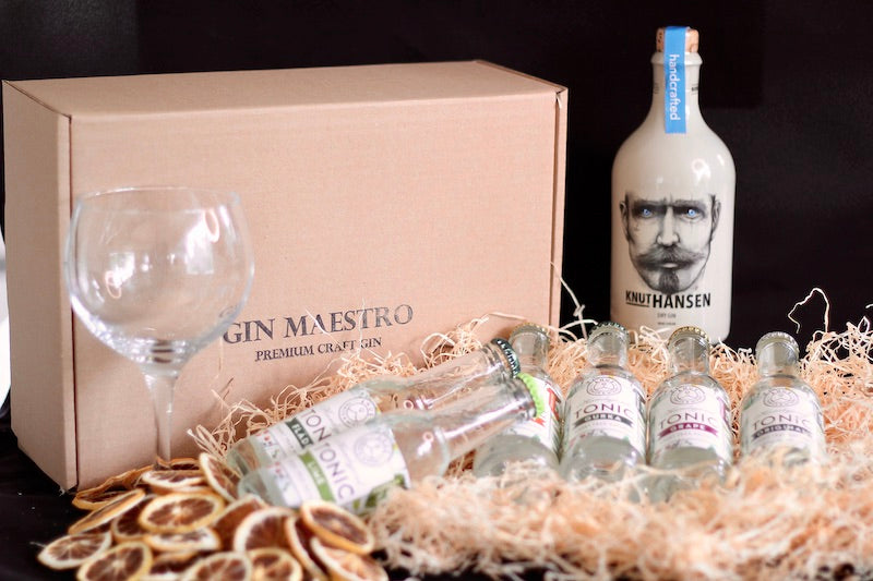 Gaveæske Knut Hansen Dry Gin